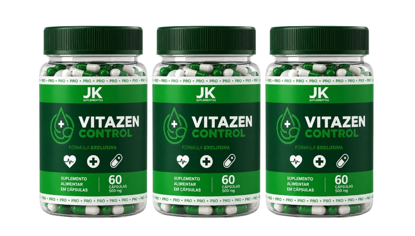 Kit 3 meses Vitazen Control - 3 potes