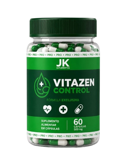 Vitazen Control - Suplemento Alimentar em Cápsulas, JK Suplementos